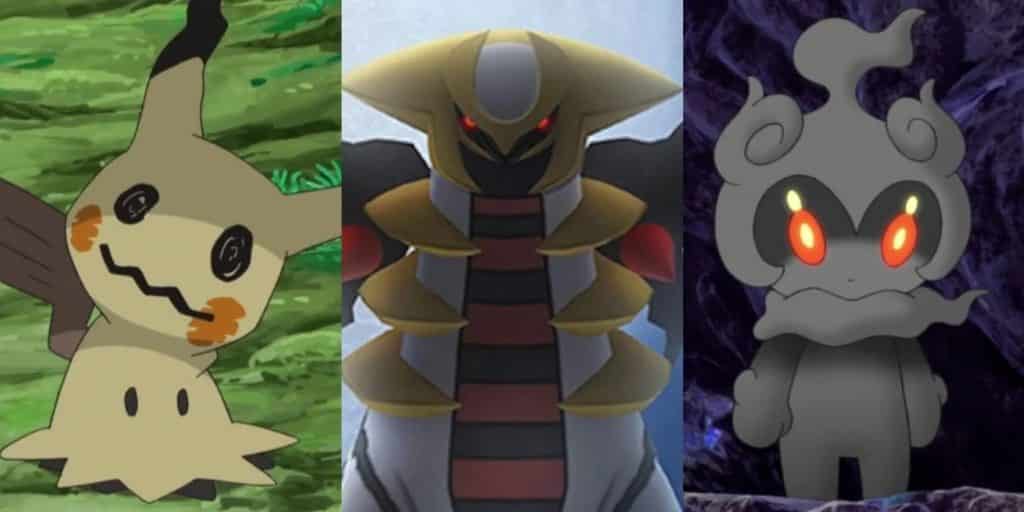 fighting types vs ghost types pokemon