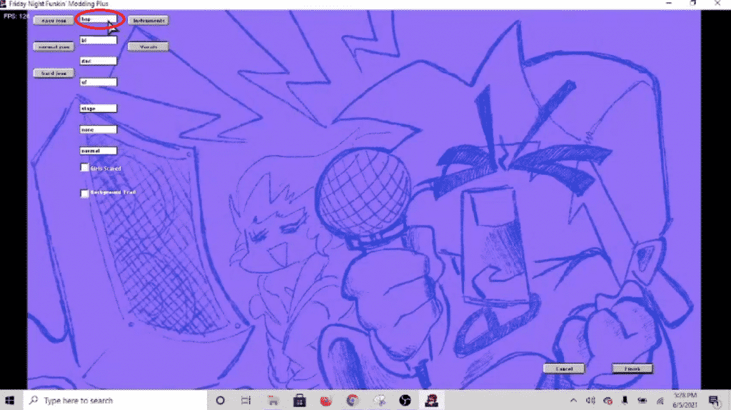 fnf modding plus song name save