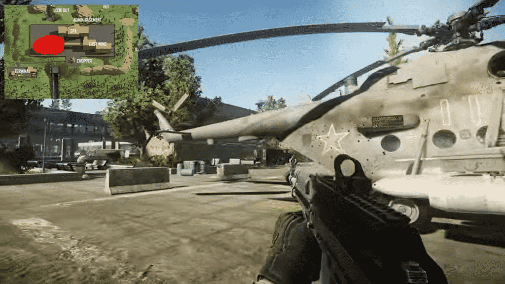 helicopter escape from tarkov
