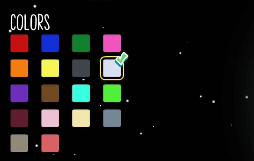 how many colors in among us