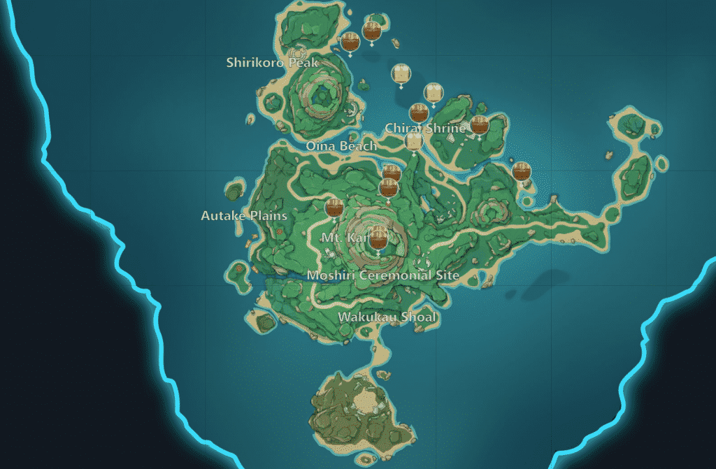 inazuma chest locations genshin impact