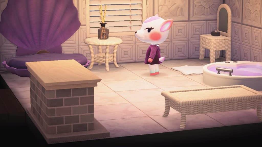inside diana house animal crossing