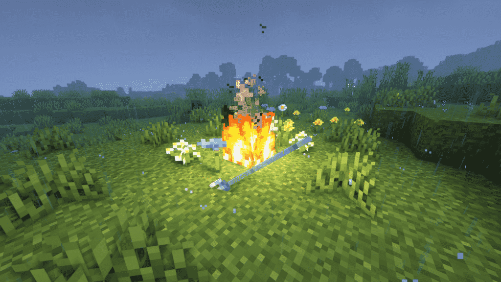 lightning can also cause fire to spread