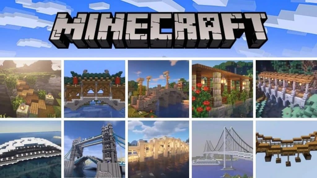 minecraft bridge design ideas