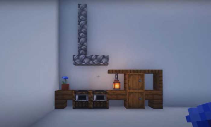 minecraft simple kitchen