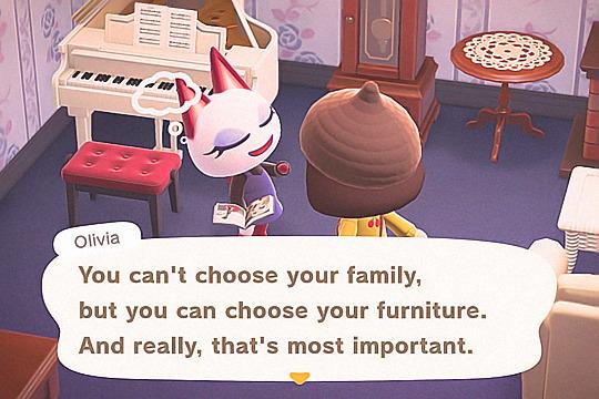 olivia animal crossing gifts