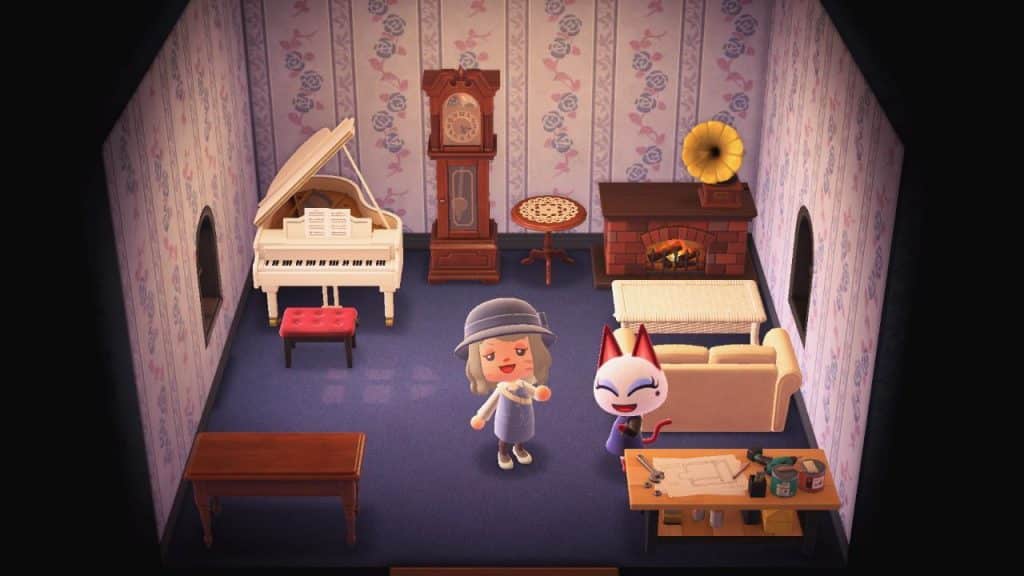 olivia's house inside animal crossing
