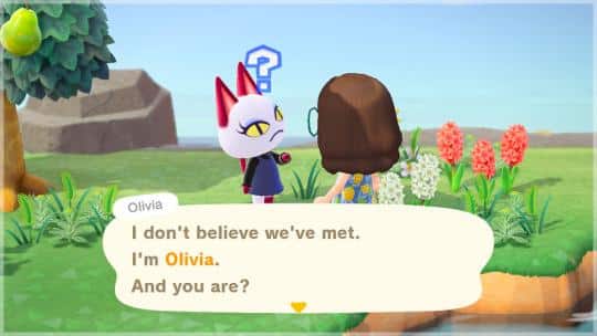 olivia’s name animal crossing