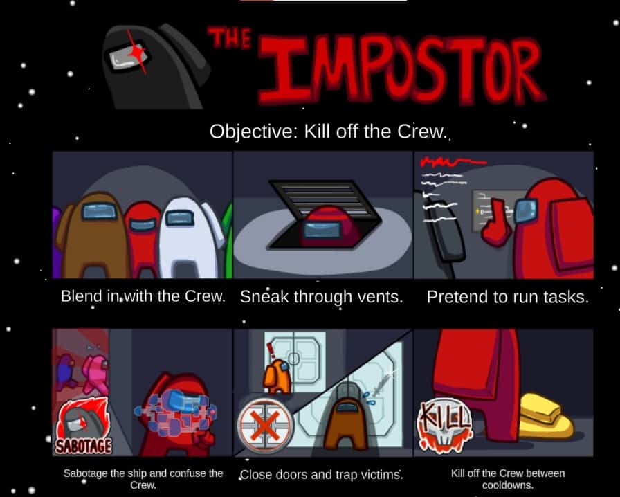 red imposter how to play