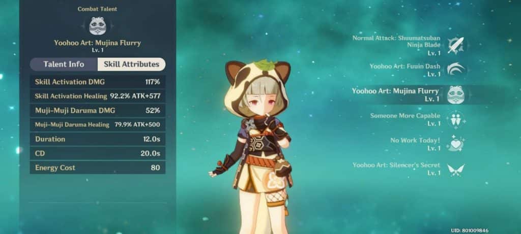 sayu genshin impact weapon