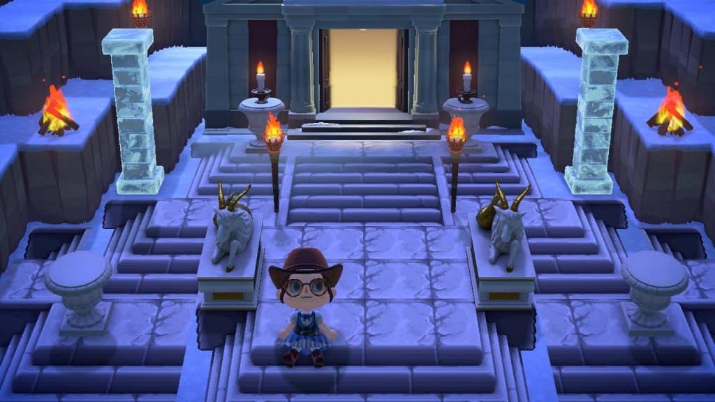 temple entrance acnh