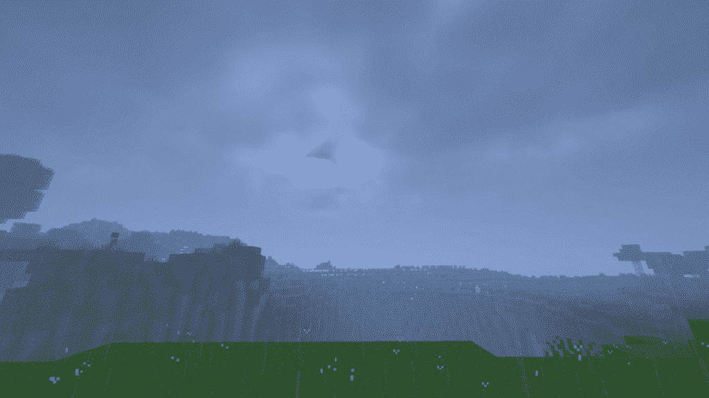 thunderstorms and open sky