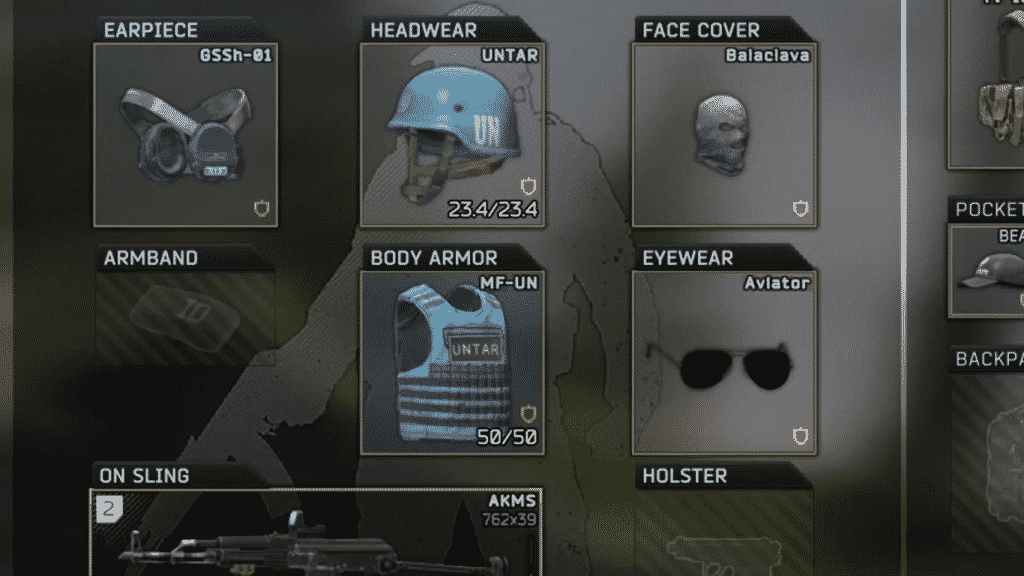 un body helmet and vest