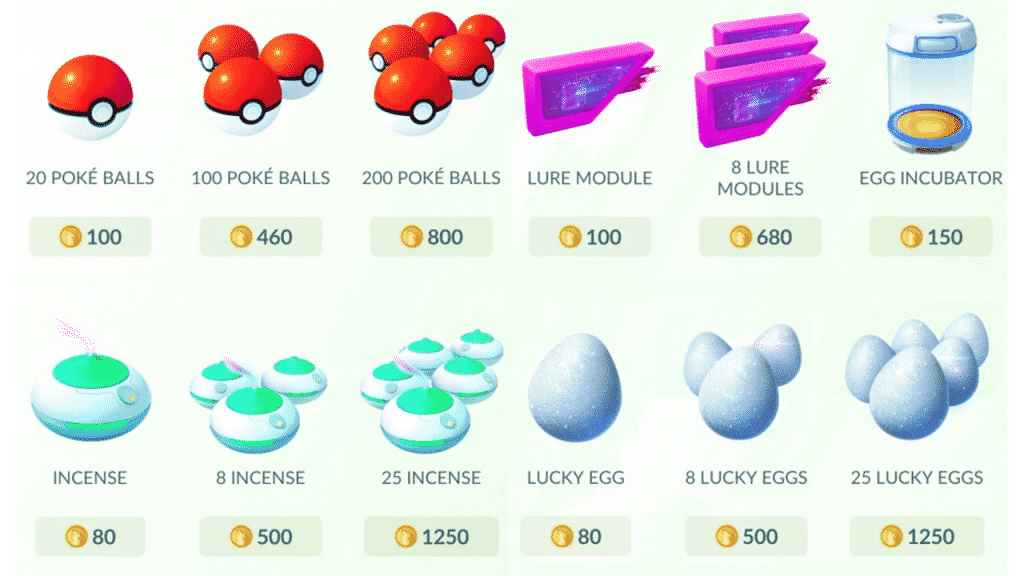 what to spend coins on in pokemon go