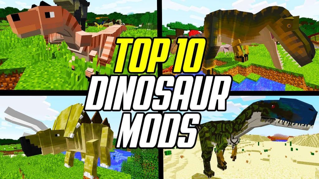 Dinosaur Mod for Minecraft
