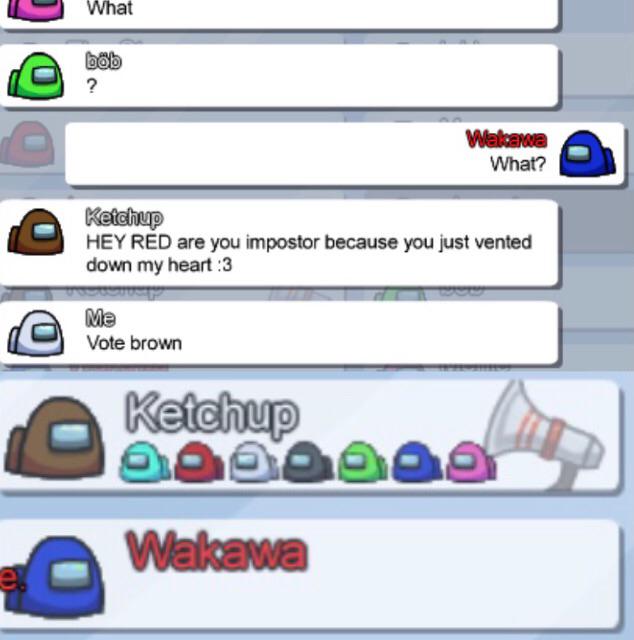 among us don't be a simp meme