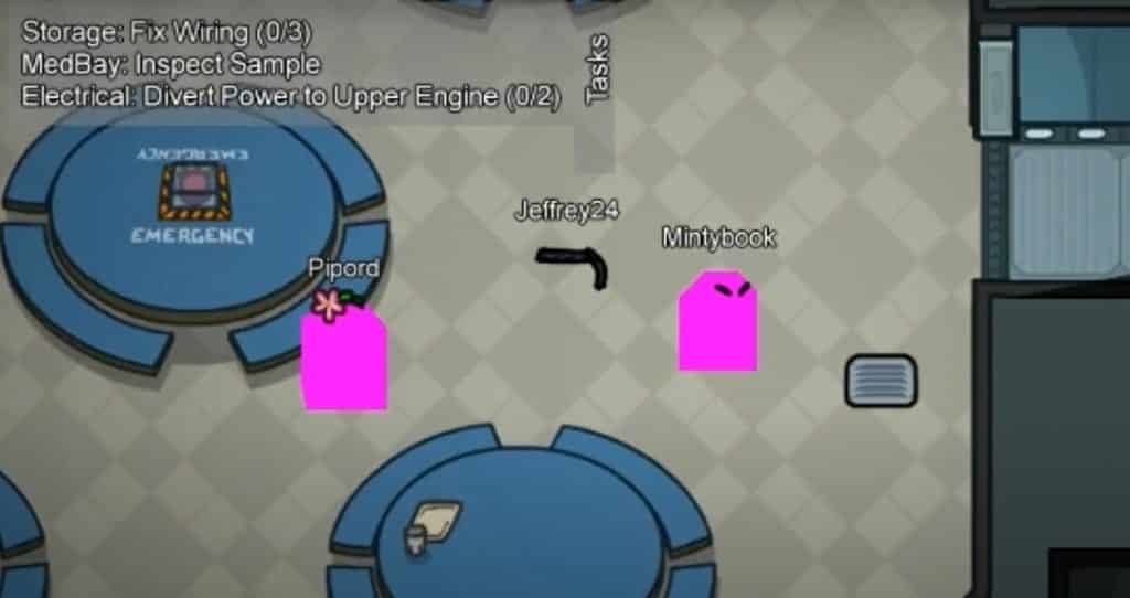 among us invisible glitch