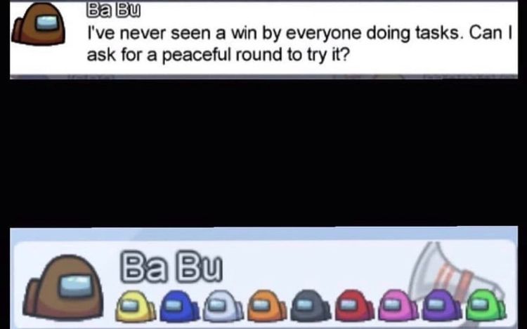 among us no tolerance meme