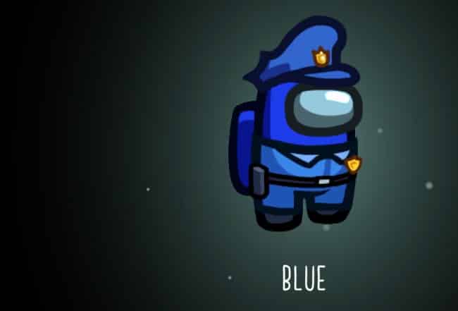 among us police skin