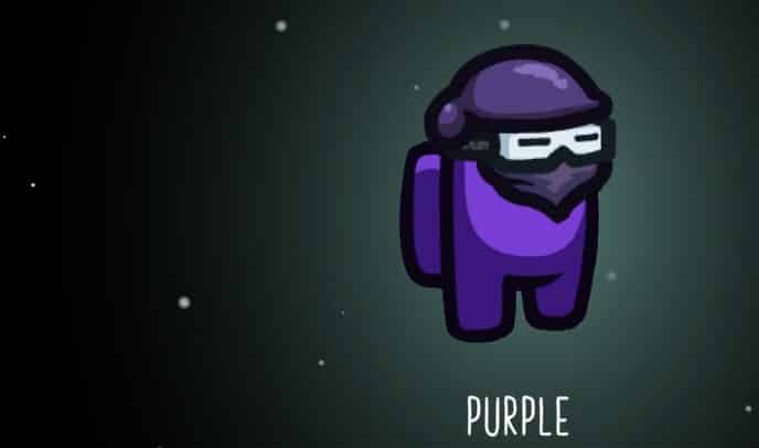 among us purple ninja