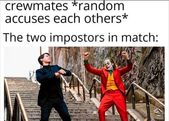 among us sad & funny meme