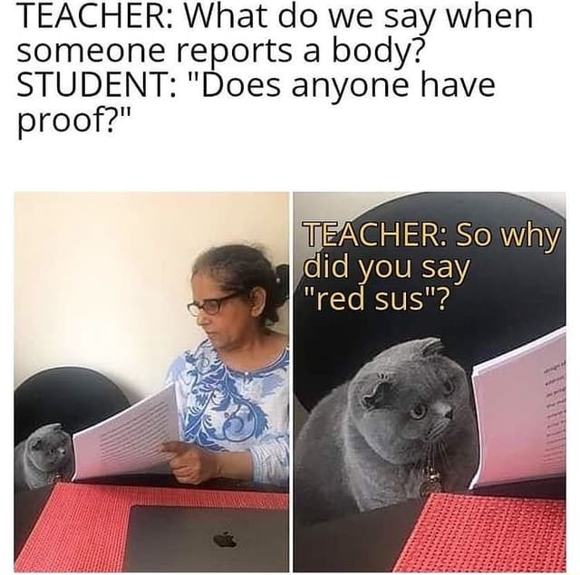 among us sus brainwashed meme