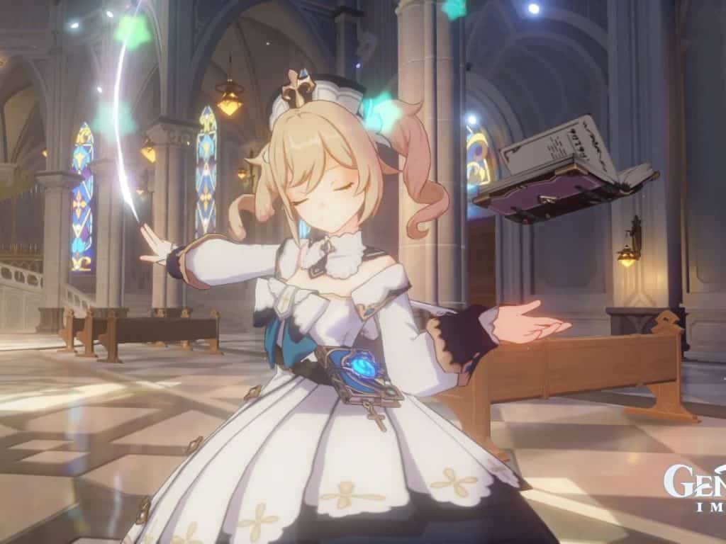 barbara in genshin impact