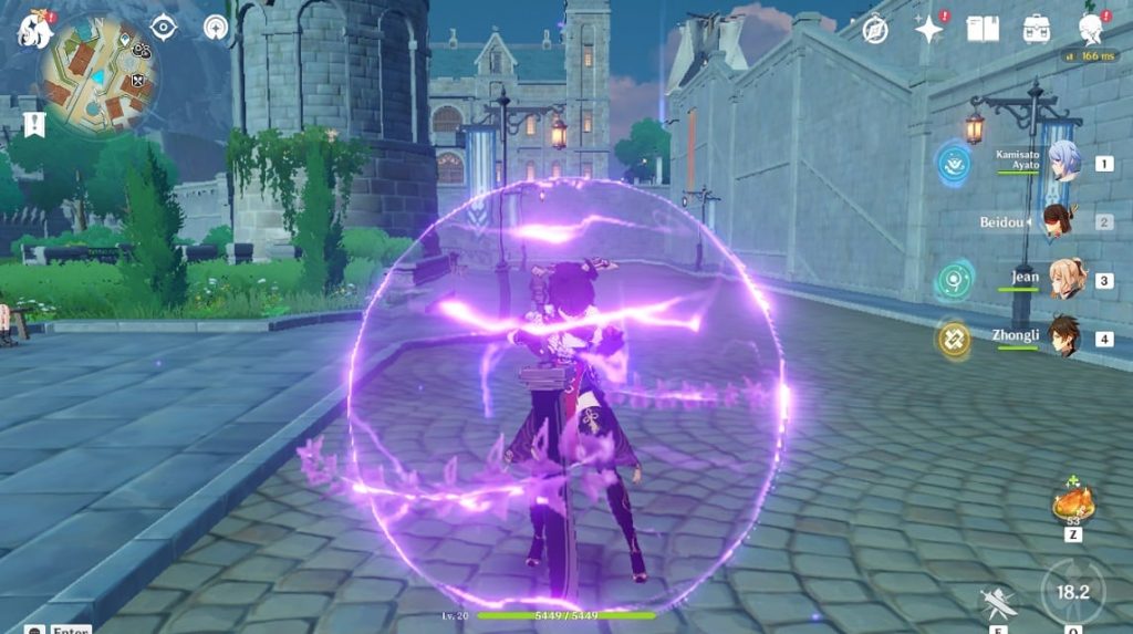 beidou's elemental burst stormbreaker