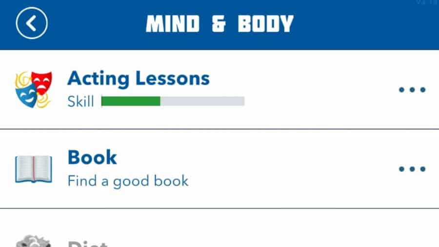bitlife acting lessons