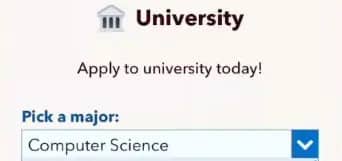 bitlife university majors