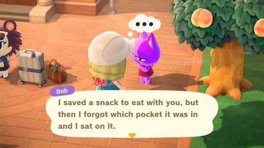 bob personality animal crossing