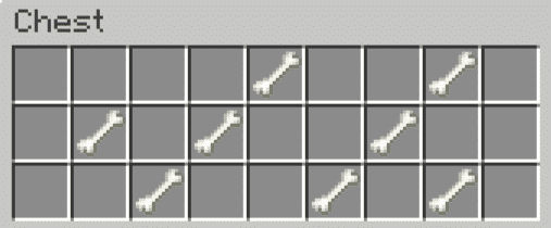 bones in looted chests in minecraft