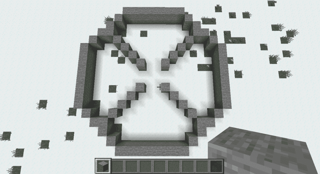 build the framework creeper farm in minecraft