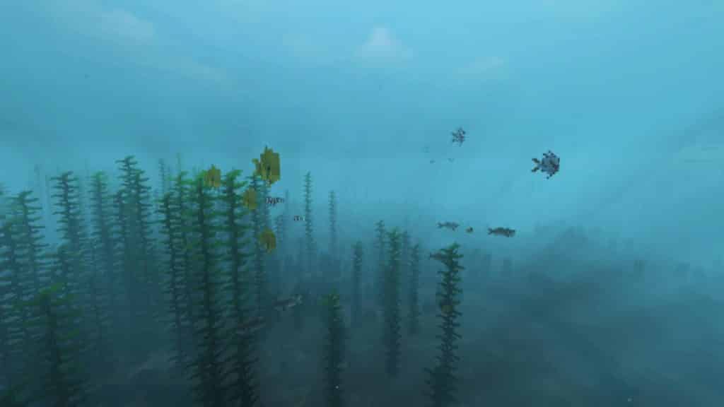 catch raw cod or salmon underwater minecraft