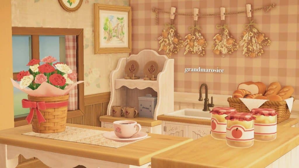 country kitchen animal crossing