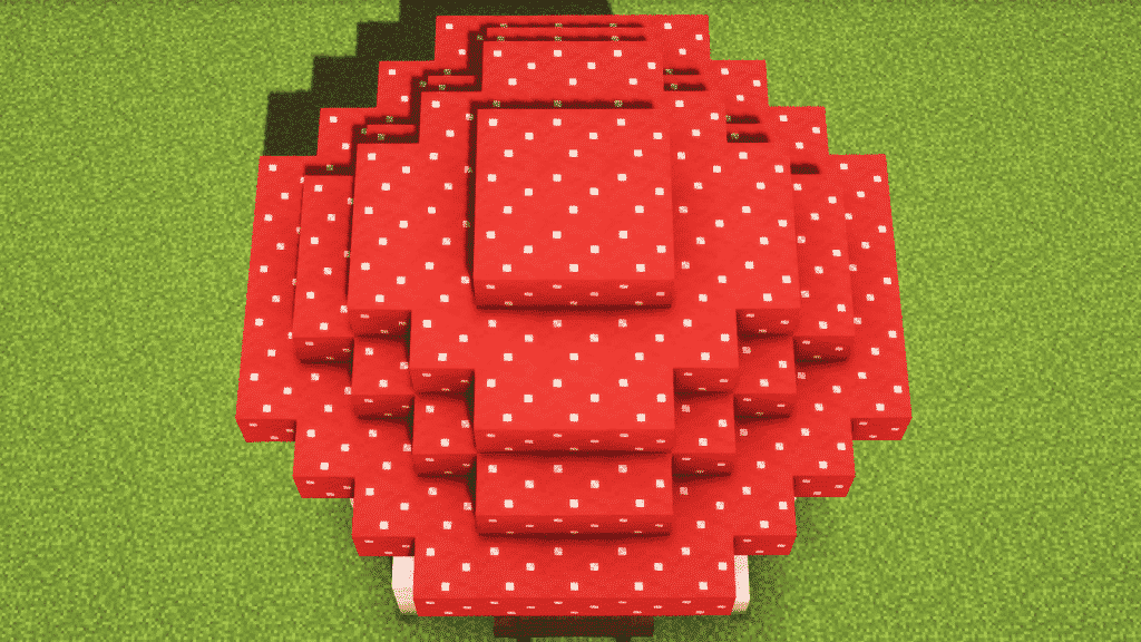 create final red mushroom block layer