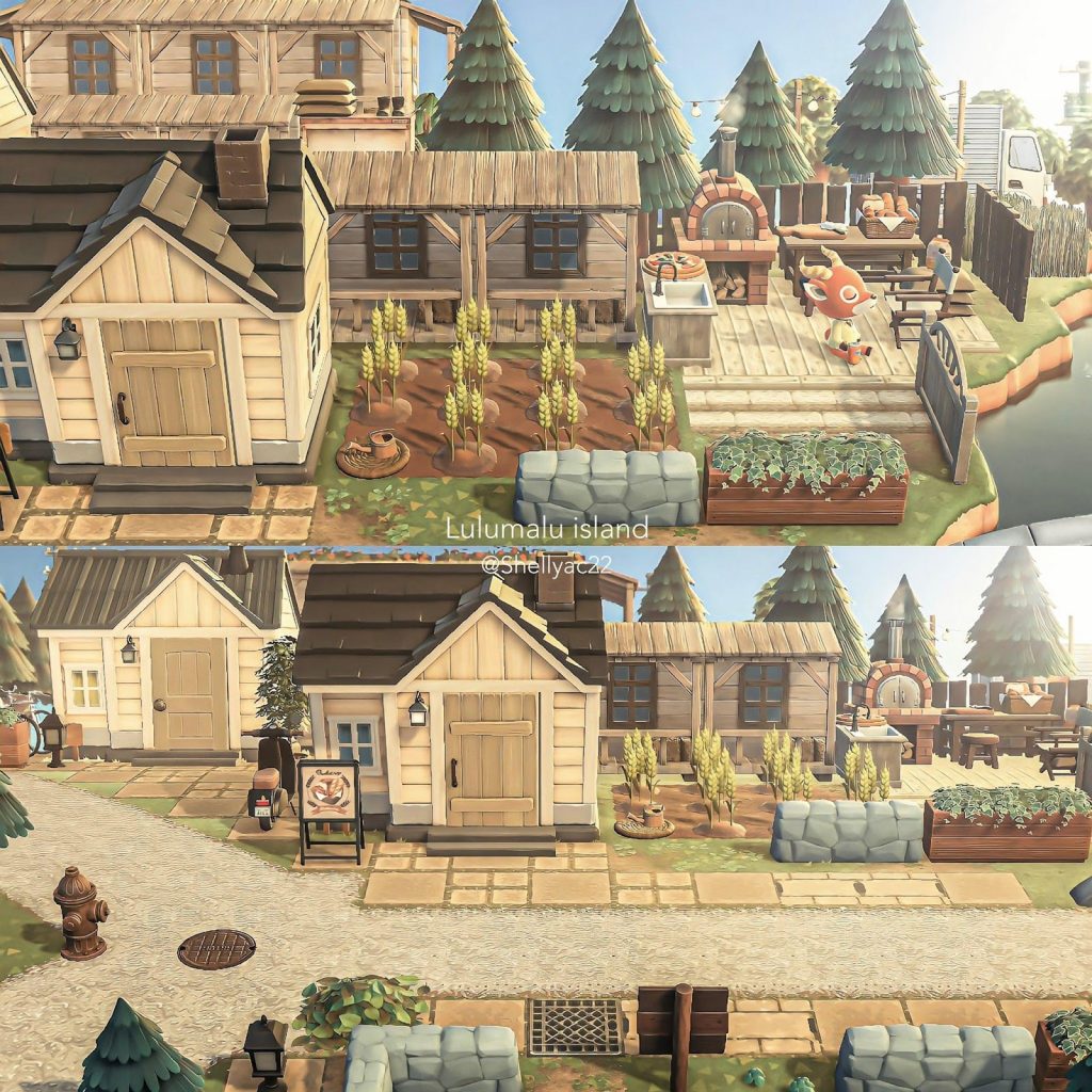 culinary garden design animal crossing