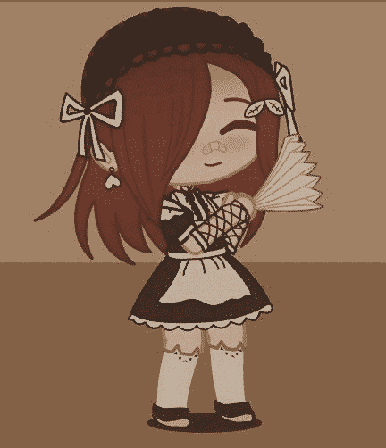 gacha club maid outfit