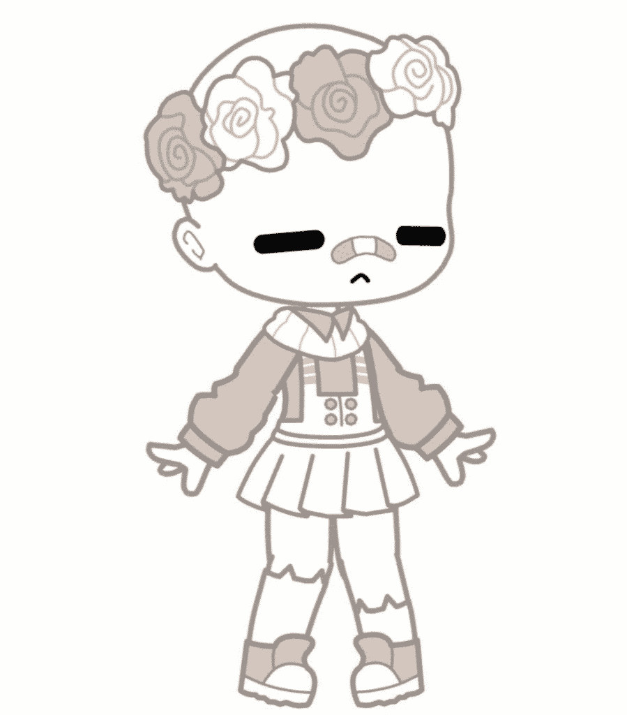 gacha club softie outfits