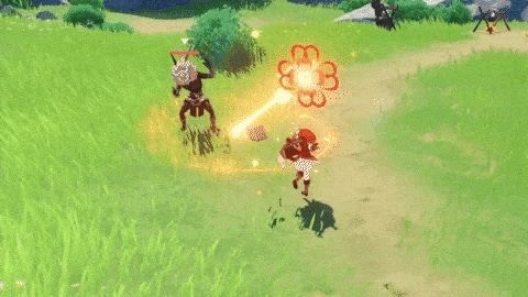 genshin impact klee charged attack