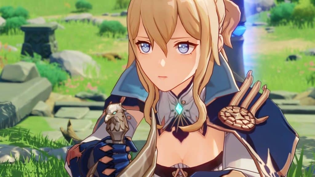 genshin jean elemental burst healing