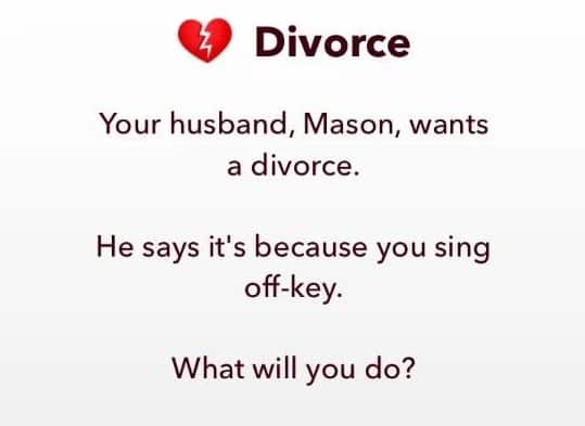 get a divorce in bitlife