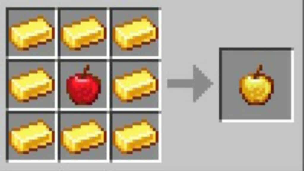 golden apple crafting recipe