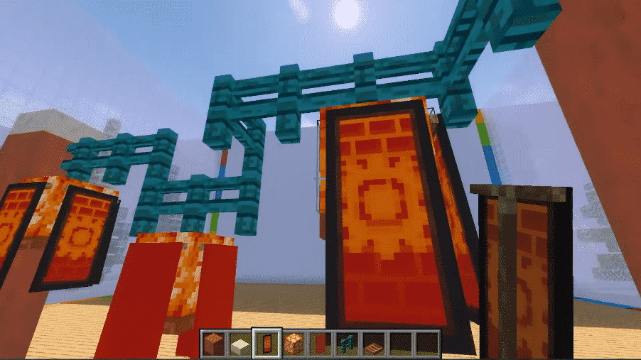 hanging lanterns minecraft