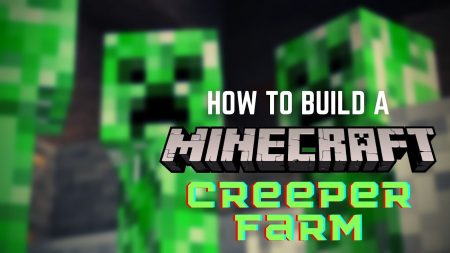 How to Build a Minecraft Creeper Farm how to build a minecraft creeper farm
