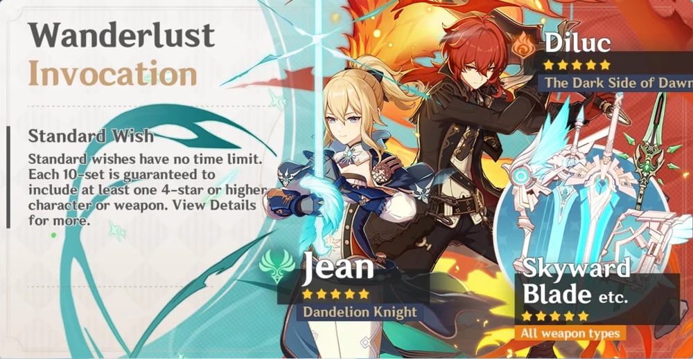 how to get jean in genshin impact