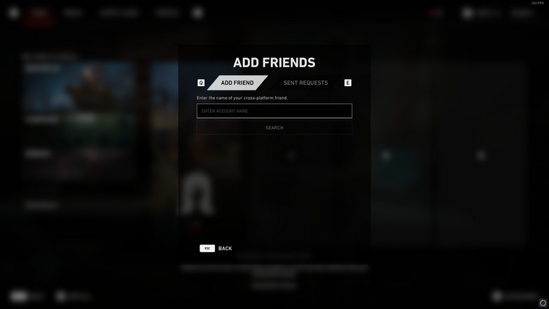 how to invite friends for back 4 blood crossplay