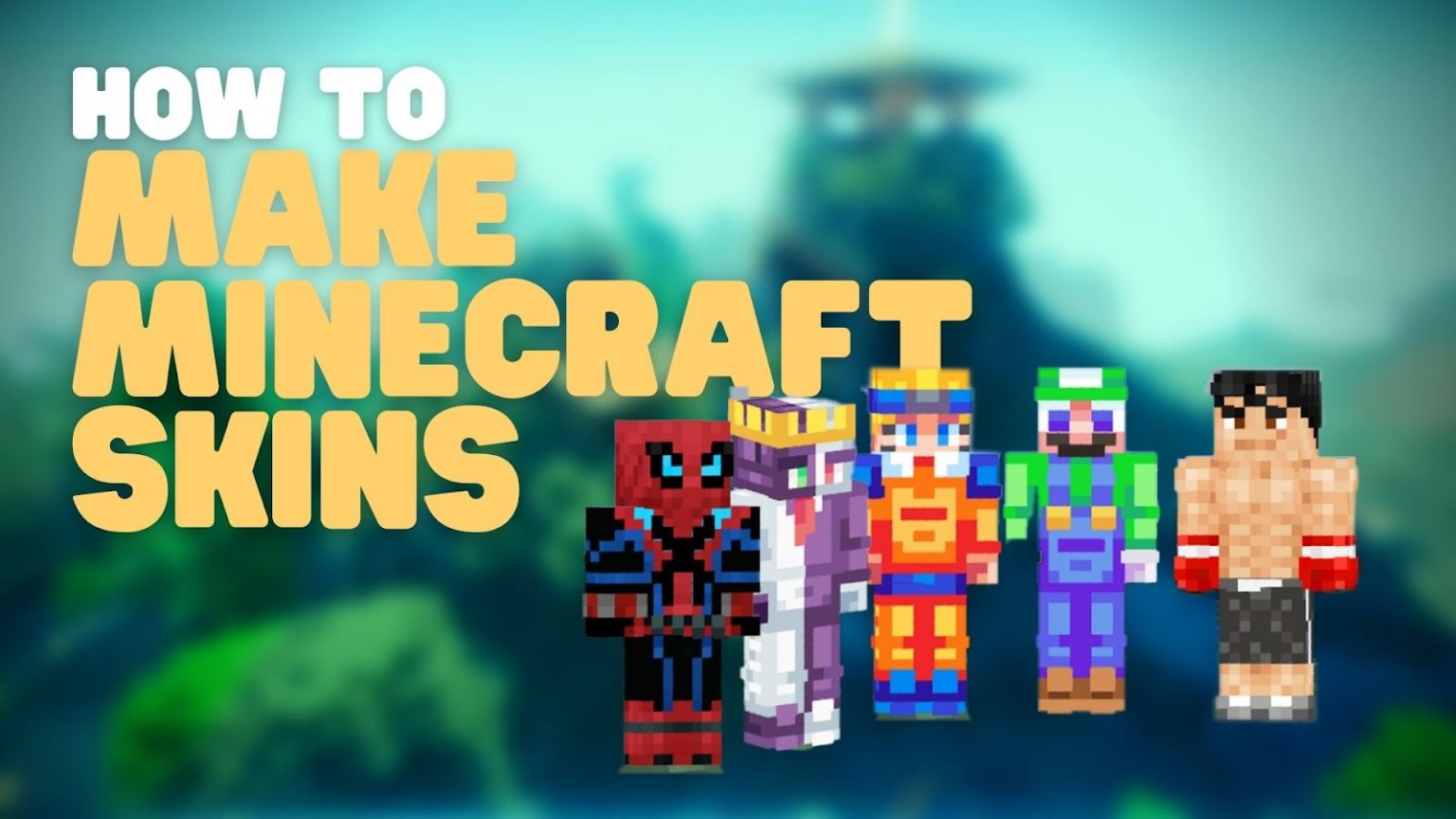 how to make minecraft skins