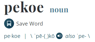 how to pronounce pekoe animal crossing