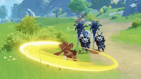 hu tao charged attack